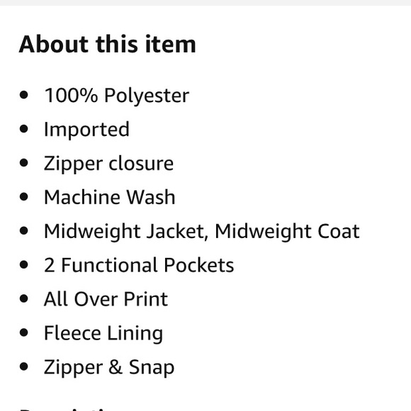 Skechers Full Zip Jacket Kids M(5-6) - Picture 8 of 8